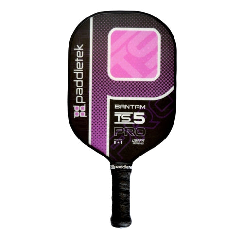 Bantam TS-5 Pro Composite Paddle, choose from two grips, two weights and four colors.