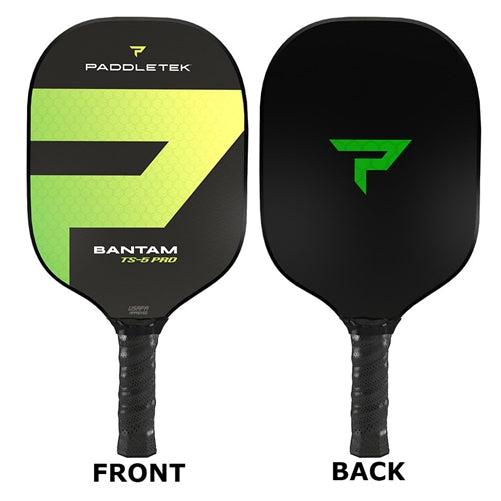 Bantam TS-5 Pro Composite Paddle, choose from two grips, two weights and four colors.