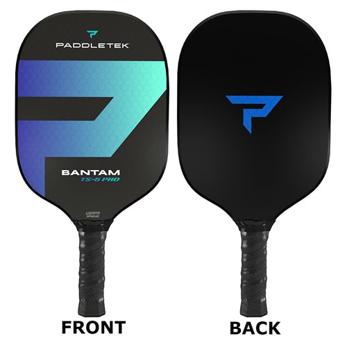 Bantam TS-5 Pro Composite Paddle, choose from two grips, two weights and four colors.