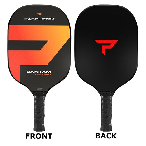 Bantam TS-5 Pro Composite Paddle, choose from two grips, two weights and four colors.