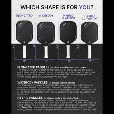 RPM Jade Elongated Pickleball Paddle