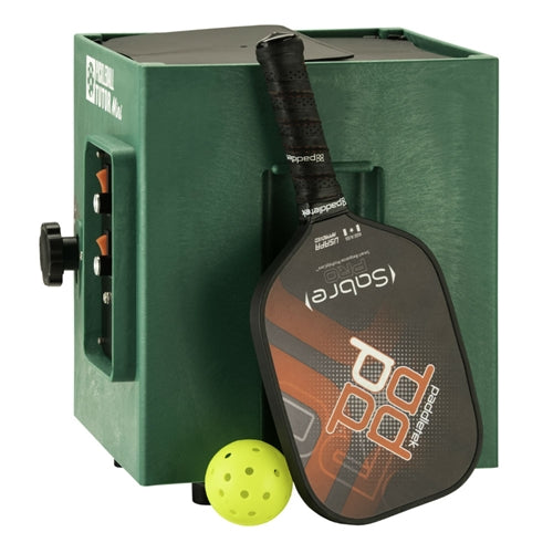 The Pickleball Tutor Mini comes in oscillating or non-oscillating models.