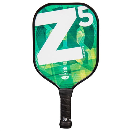 Graphite Z5 Paddle, eye-catching design in eight colors options, black cushion grip