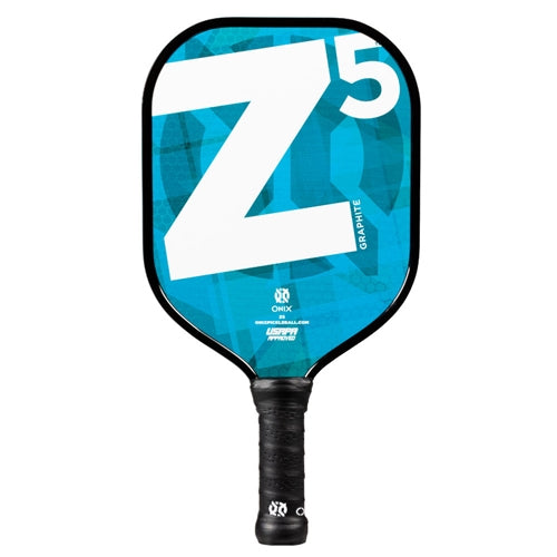 Graphite Z5 Paddle, eye-catching design in eight colors options, black cushion grip