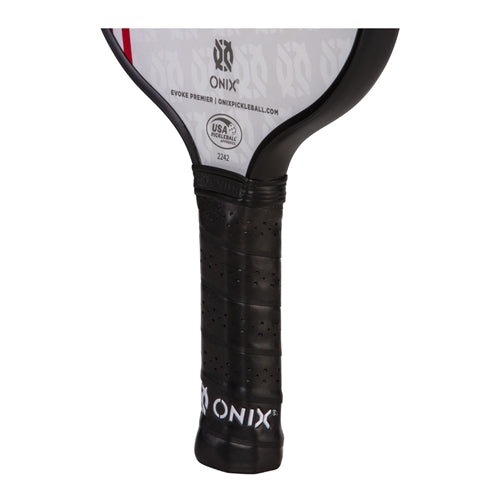 ONIX Evoke Premier CT-16 Composite Pickleball Paddle constructed with a DF composite surface which produces excellent control and spin