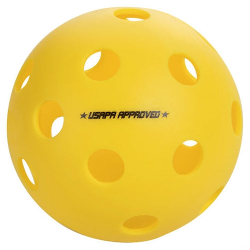 This ball plays consistently right out of the package, available in 3, 6, or 12 count package.