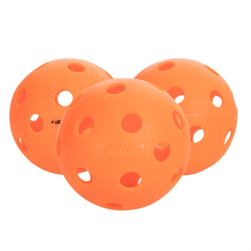 This ball plays consistently right out of the package, available in 3, 6, or 12 count package.