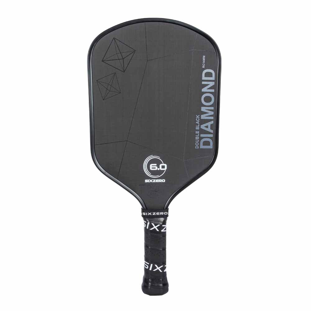 Six Zero Double Black Diamond Control 14mm Pickleball Paddle