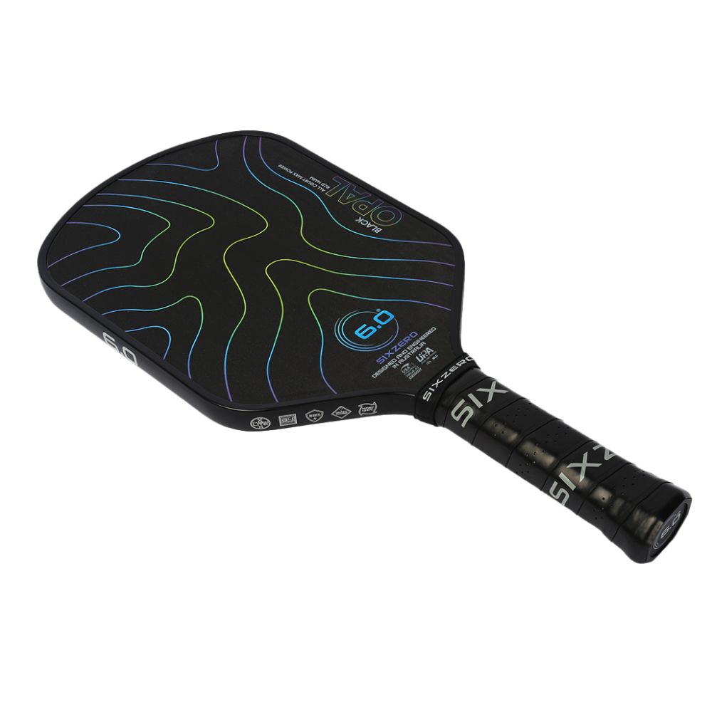 Six Zero Black Opal Pickleball Paddle