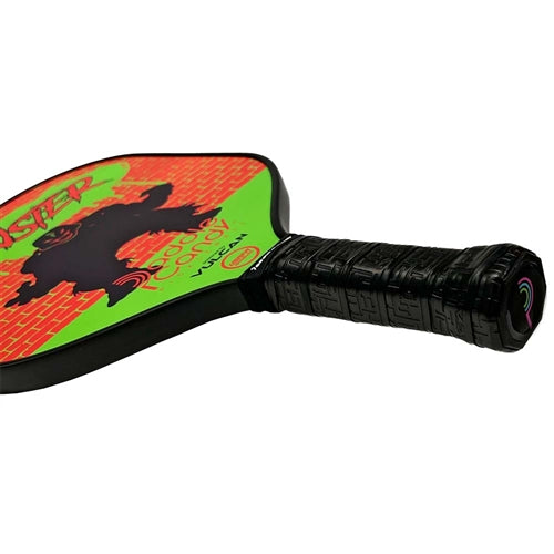 Paddle Candy Monster Paddle featuring a spooky shadow looming in front of a striking background with "Monster" name at the top.