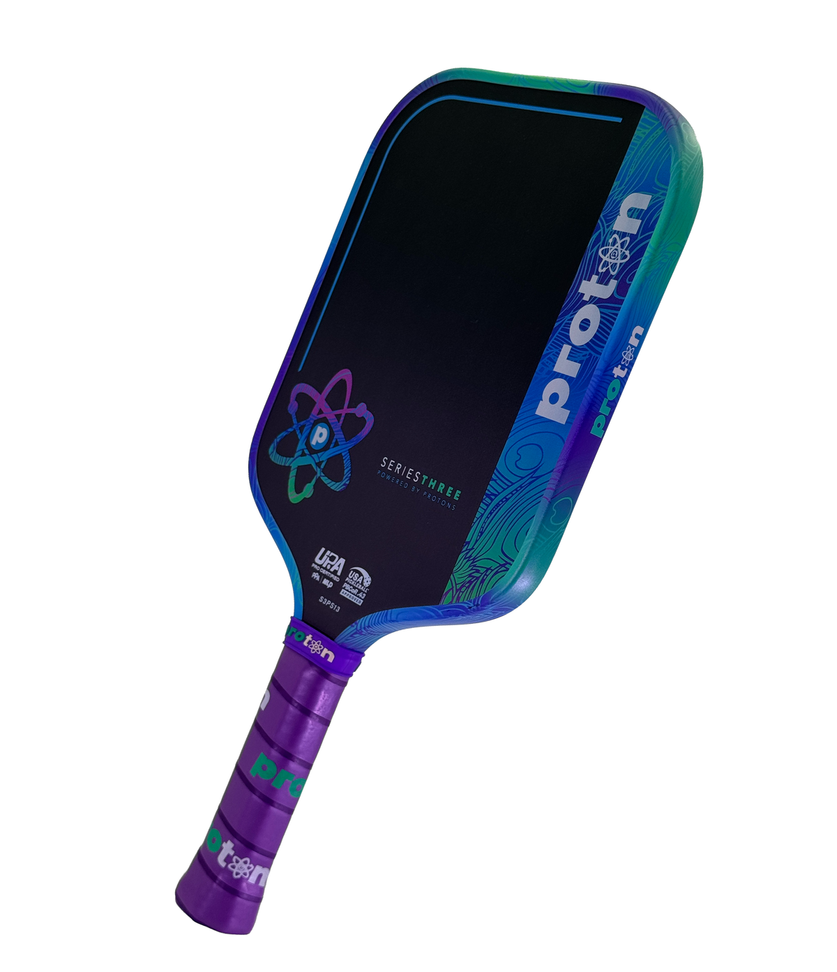 Proton Series Three Project Peacock  13mm Widebody Pickleball Paddle