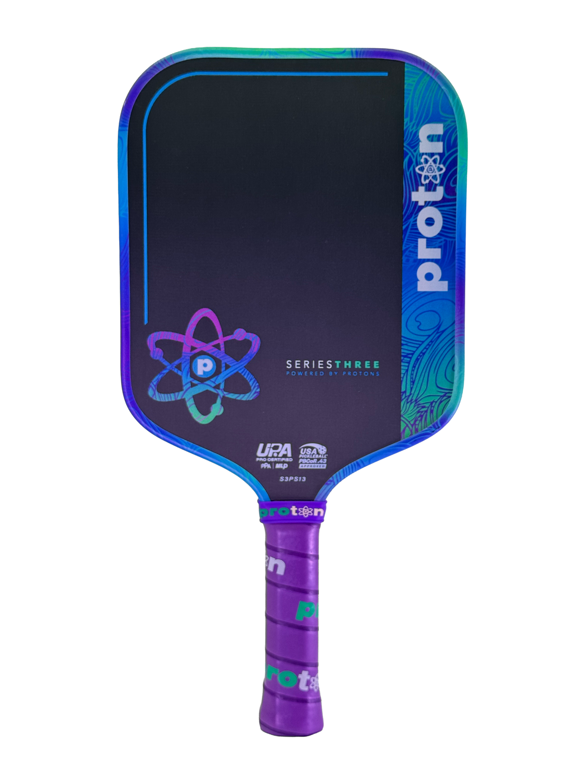 Proton Series Three Project Peacock  13mm Widebody Pickleball Paddle